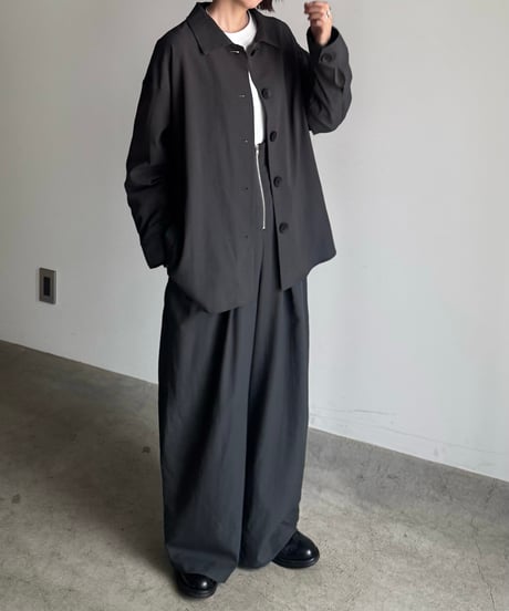 two tuck zip salopette