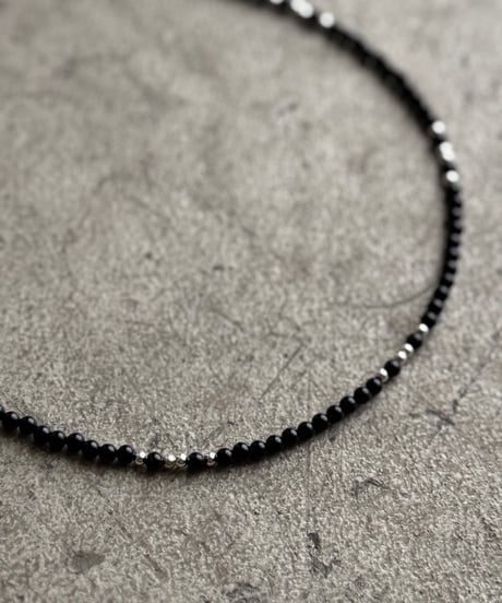 essential black necklace
