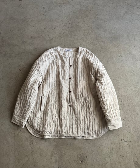 vertical line quilt jacket