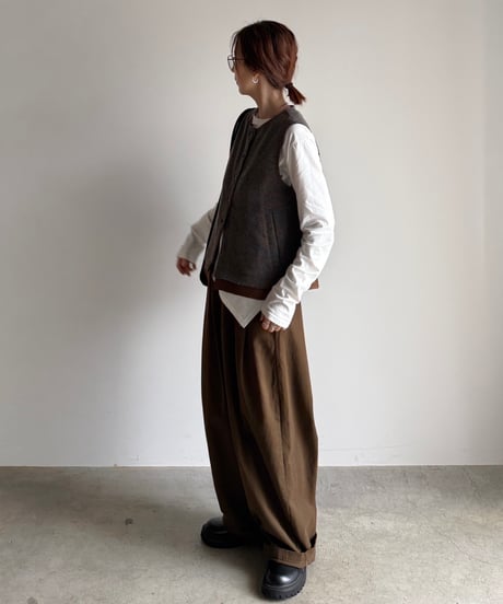 deformation long t-shirt