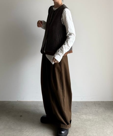 deformation long t-shirt