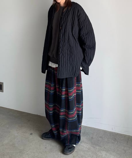 vertical line quilt jacket