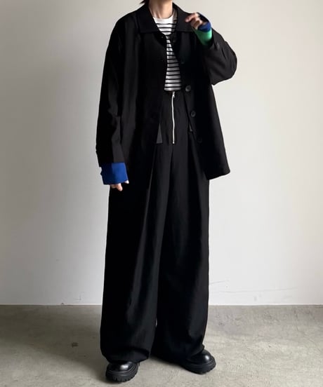 stain collar shirt jacket
