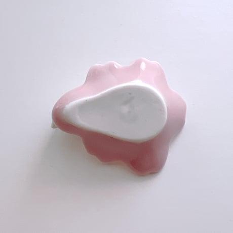 【波佐見焼】西海陶器　さくら兎 花箸置　桃 【メール便アイテム】　はしおき