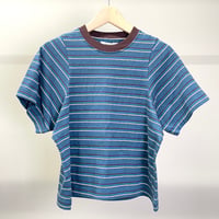 Multi-Border Baby Tee (BLUE)