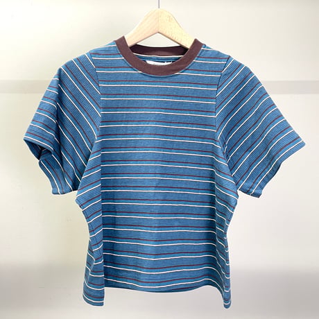 Multi-Border Baby Tee (BLUE)