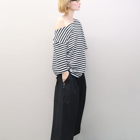 SNUGGY STRIPE LOOSE FIT T