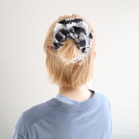 Dual Check Scrunchie