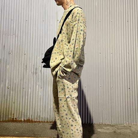 FLOWER L/S WAFFLE THERMAL (BEIGE)