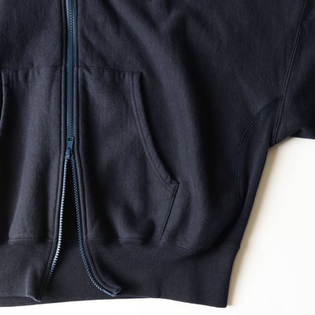 ULTRA HEAVY SWEAT ZIP-UP HOODIE (NAVY)