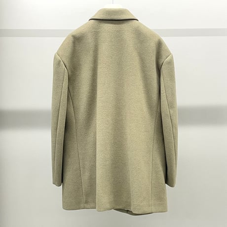 Needle rever stretch Jacket Coat (BEIGE)