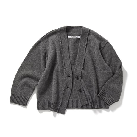 Bulk Knit Cardigan (Gray)