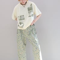 Recycled Polyester Photo S/S Tee (IVORY)