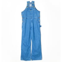 BIG DENIM OVER-ALL（PINK STITCH）