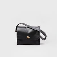 LEATHER FLAP BAG S