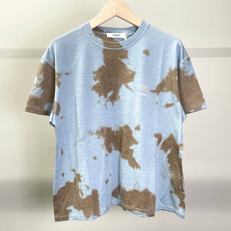 Merino Wool Dyed S/S Tee (BLUE)