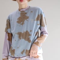 Merino Wool Dyed S/S Tee (BLUE)