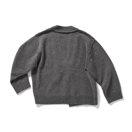 Bulk Knit Cardigan (Gray)