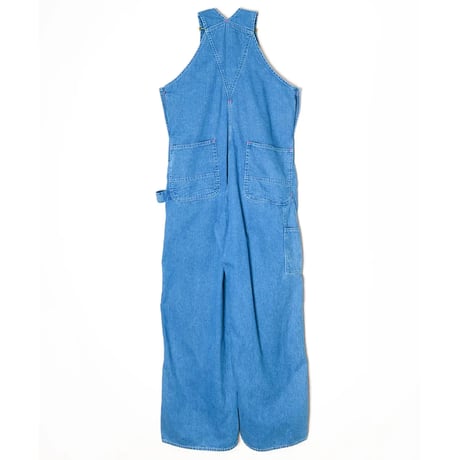 BIG DENIM OVER-ALL（PINK STITCH）