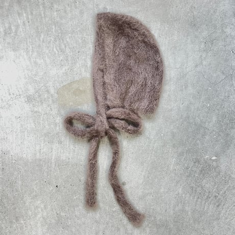 Kid Mohair Bonnet (MOCHA)