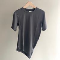 Eucalyptus Jersey Distorted S/S Tee (Chacoal)
