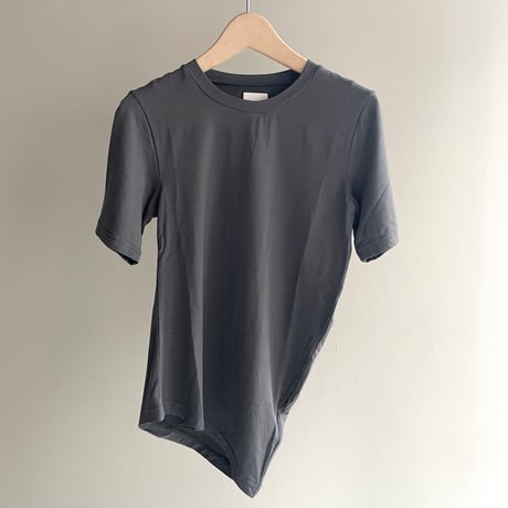 Eucalyptus Jersey Distorted S/S Tee (Chacoal)