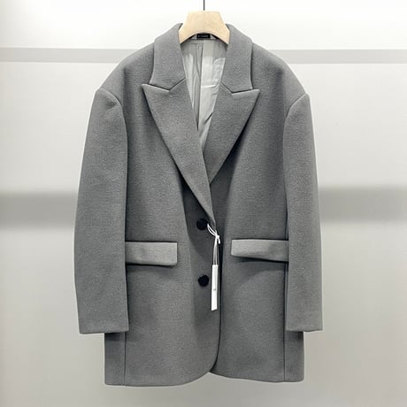 Needle rever stretch Jacket Coat (GRAY)