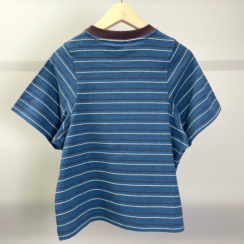 トップス Multi-Border Baby Tee (BLUE) Multi-Border Baby Tee (BLUE) | Tavy STORE
