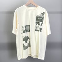 Recycled Polyester Photo S/S Tee (IVORY)
