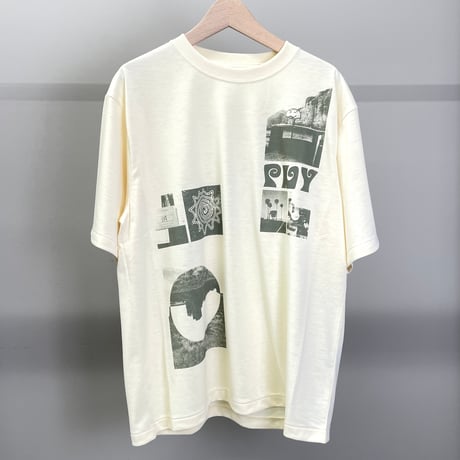 Recycled Polyester Photo S/S Tee (IVORY)
