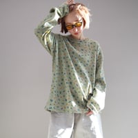 FLOWER L/S WAFFLE THERMAL (BEIGE)