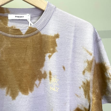 Merino Wool Dyed S/S Tee (LAVENDER)