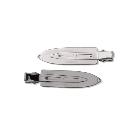 Flat Hair Clips - 2 Piece Set