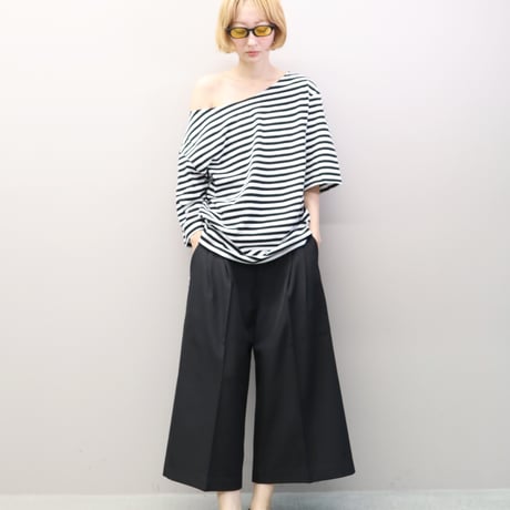 SNUGGY STRIPE LOOSE FIT T
