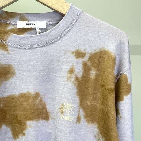Merino Wool Dyed L/S Tee (LAVENDER)
