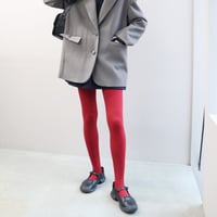 WARM FOOTED PANTS (RED)