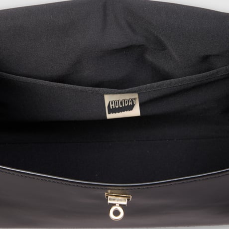 LEATHER FLAP BAG M