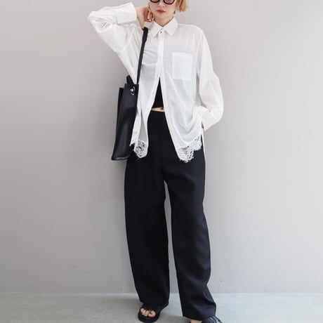 2Way Lace Glitch Shirt