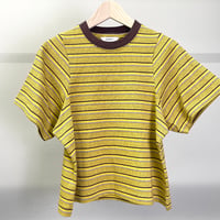 Multi-Border Baby Tee (YELLOW)