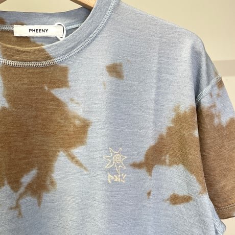 Merino Wool Dyed S/S Tee (BLUE)