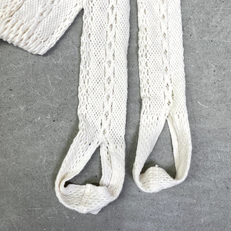 STRETCH LACE TIGHTS (IVORY)