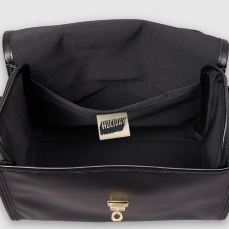 LEATHER FLAP BAG S