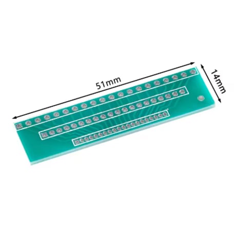 ピッチ変換基板 (1.27mm,2.0mm,2.54mm)(10P/20P)