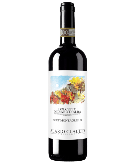 アラリオクラウディオ　ドルチェット・ディ・ディアーノ・ダルバ　ソリ・モンタグリッロ2024【 DOLCETTO DI DIANO D'ALBA SORI' MONTAGRILLO 2024】赤ワイン