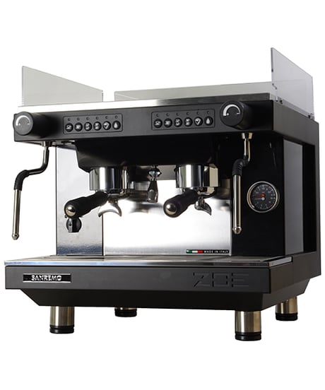 SANREMO / ZOE COMPACT（ゾエ　コンパクト) 単相200v 2gr セミオート | エスプレッソマシン　バリスタ研修付き