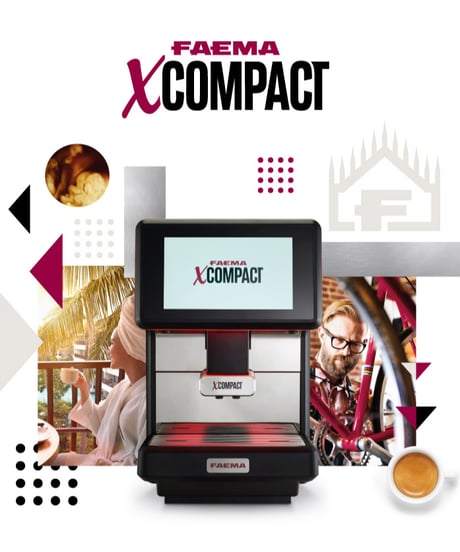 FAEMA X COMPACT(エックスコンパクト） 単相100v タンク | 全自動エスプレッソマシン