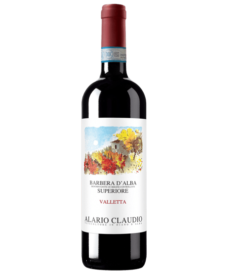 アラリオクラウディオ　バルベーラ・ダルバ・スーペリオーレ・ヴァレッタ2023【 BARBERA D'ALBA SUPERIORE VALLETTA】赤ワイン