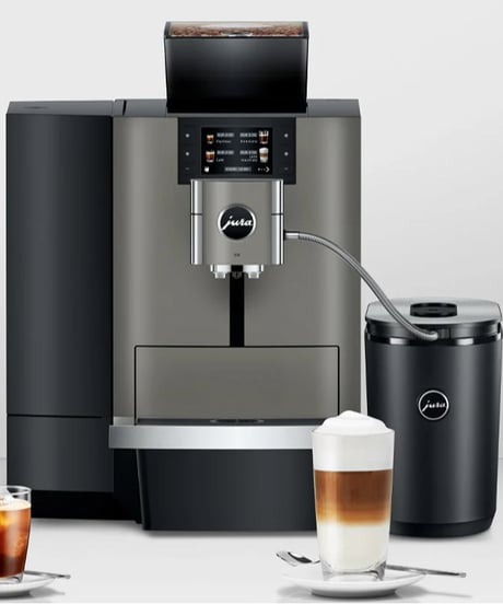 JURA（ユーラ）X10 Dark Inox 全自動エスプレッソマシン（高機能100Vタンク式）