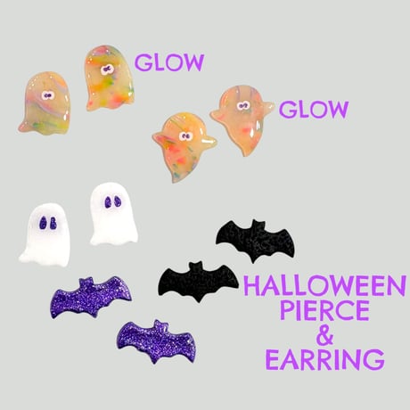 HALLOWEEN MOTIF STUD ピアス/イヤリング