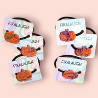 PUMPKIN HAIR TIE